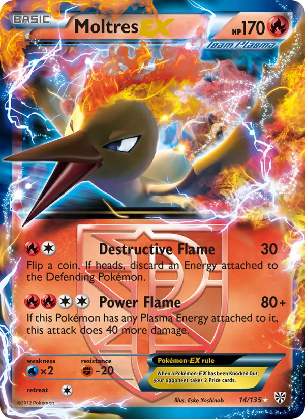 Moltres EX #14