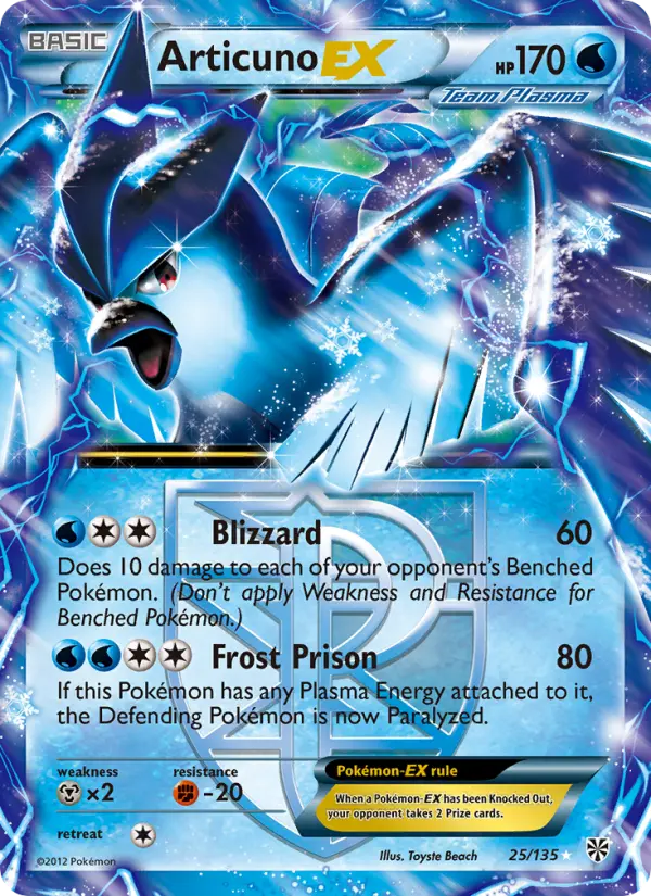 Articuno EX #25