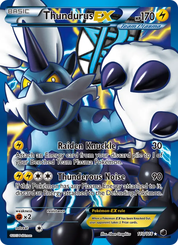 Thundurus EX #110