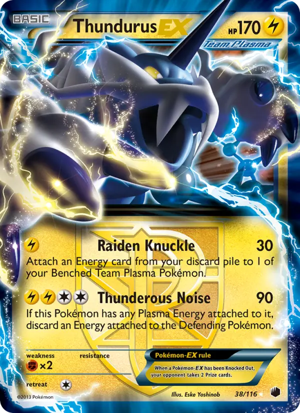 Thundurus EX #38