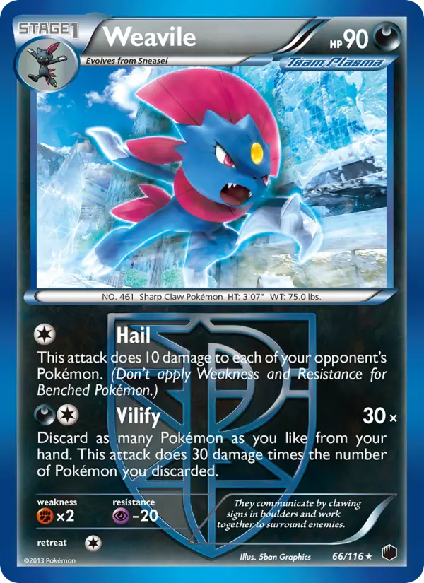 Weavile #66