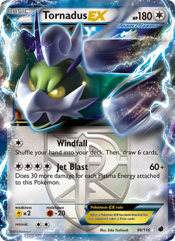 Tornadus EX #98