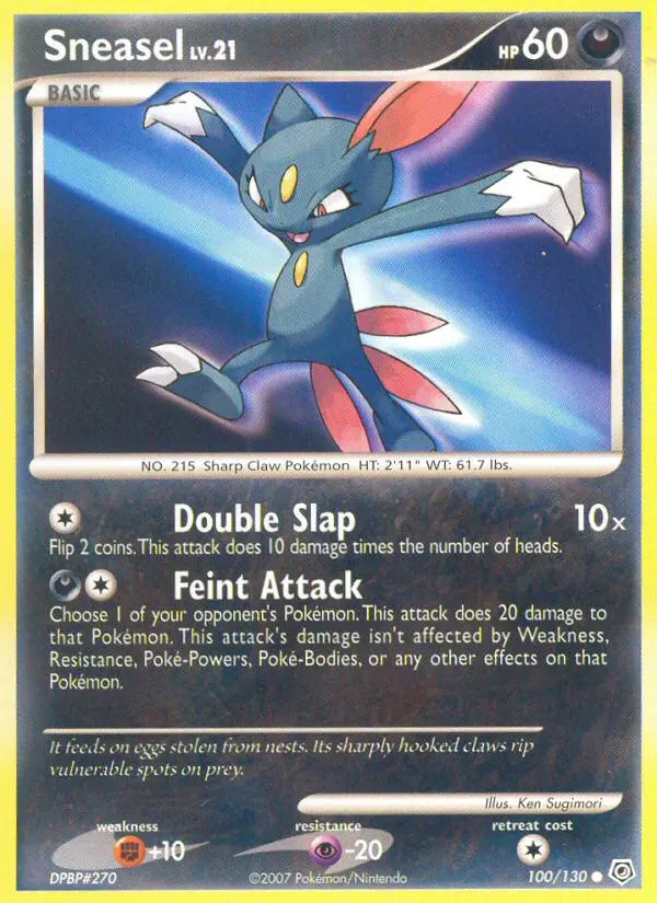 Sneasel Lv.21 #100