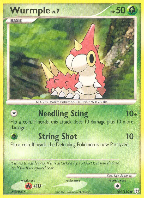 Wurmple Lv.7 #104