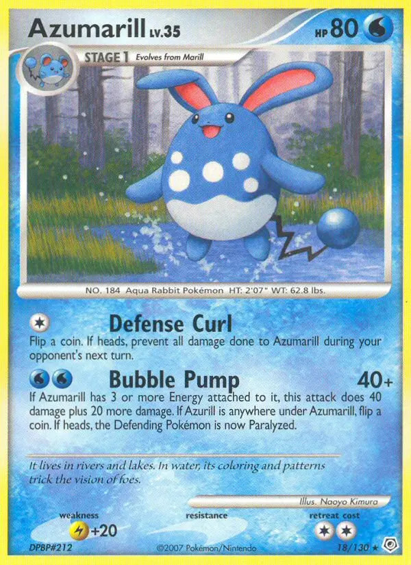 Azumarill Lv.35 #18