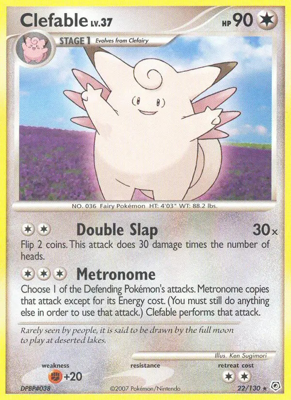 Clefable Lv.37 #22