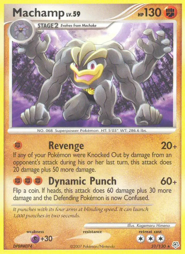 Machamp Lv.59 #31