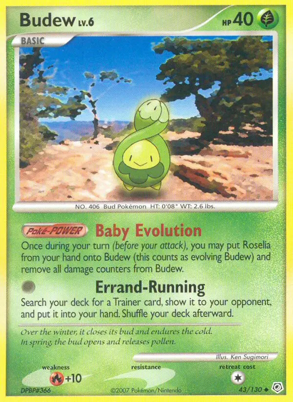 Budew Lv.6 #43