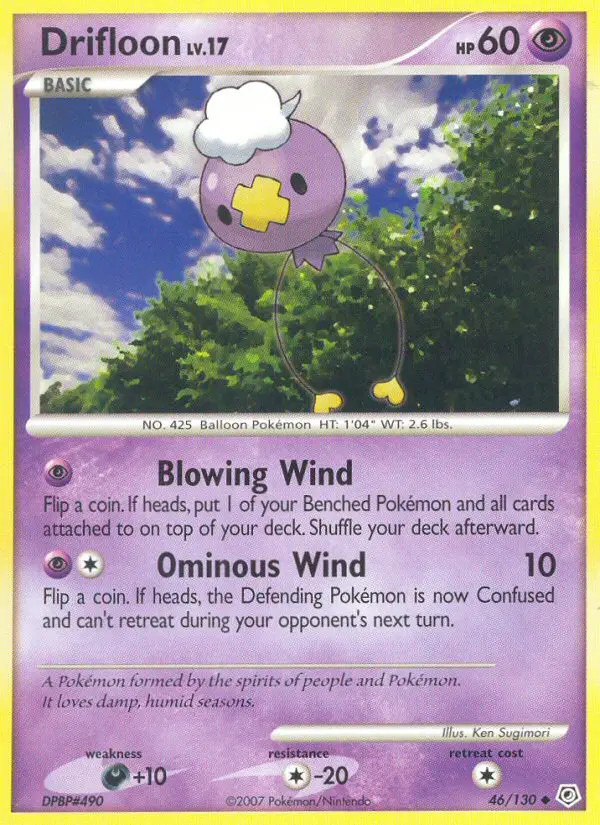 Drifloon Lv.17 #46