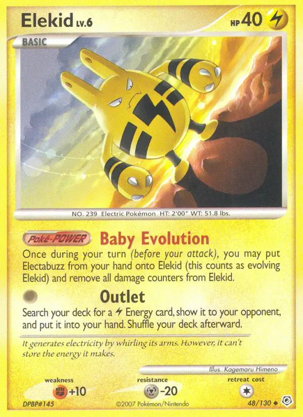 Elekid Lv.6 #48