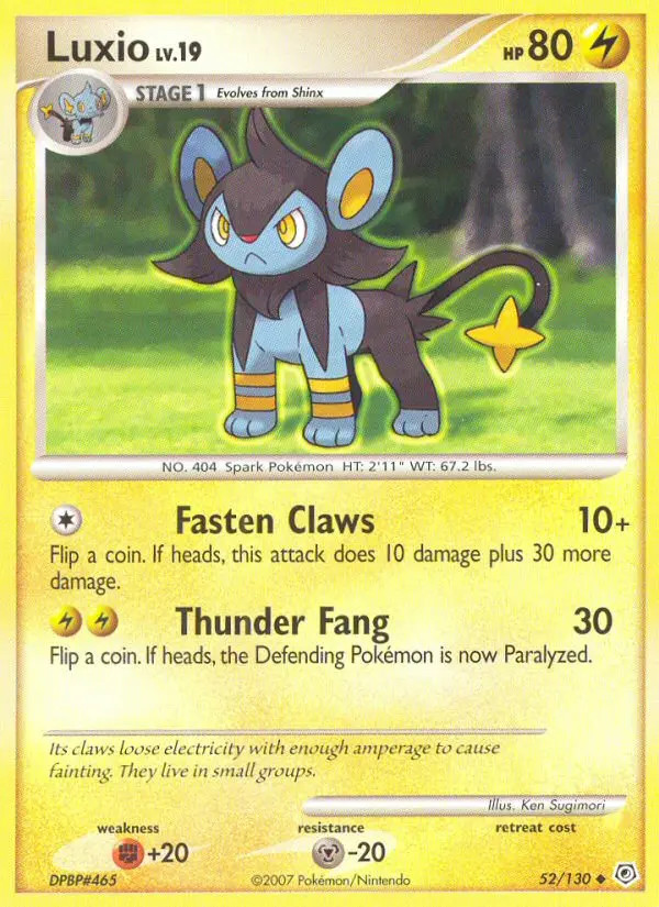 Luxio Lv.19 #52