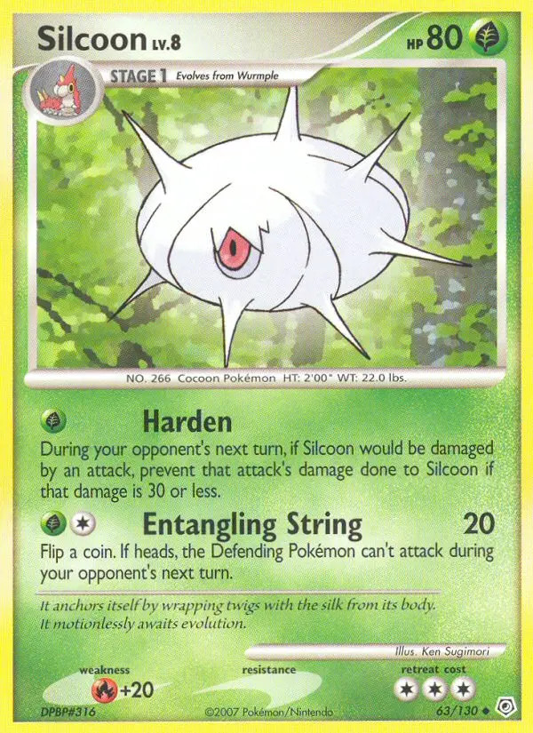 Silcoon Lv.8 #63