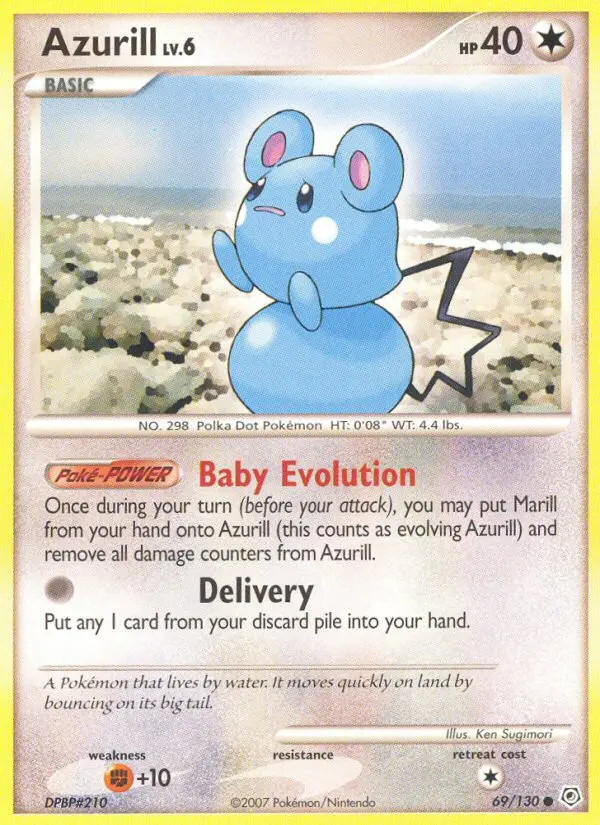 Azurill Lv.6 #69
