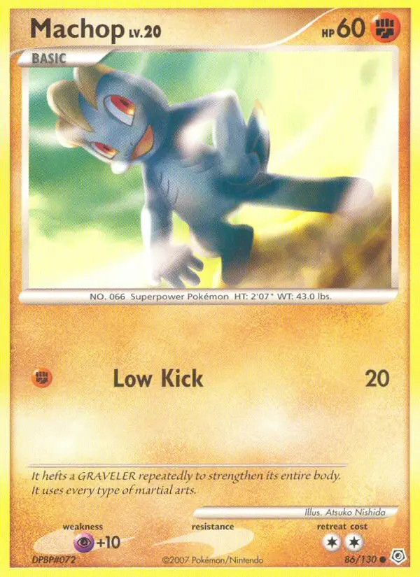 Machop Lv.20 #86