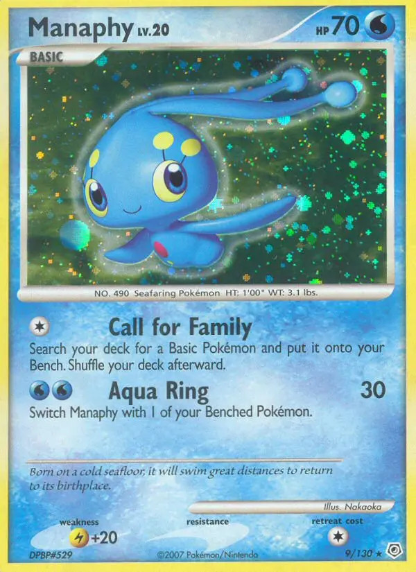 Manaphy Lv.20 #9