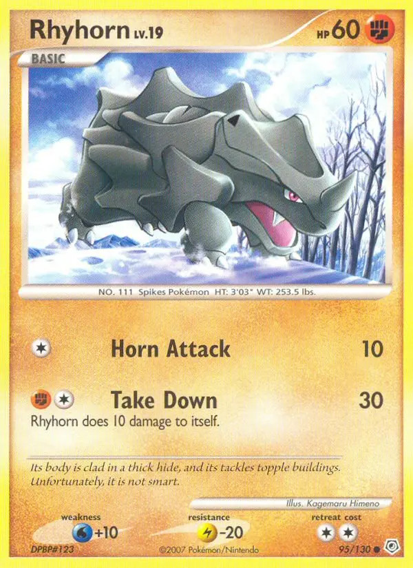 Rhyhorn Lv.19 #95