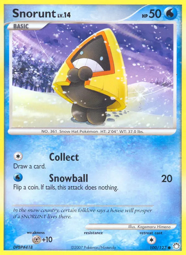 Snorunt Lv.14 #100