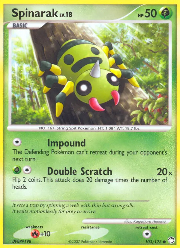 Spinarak Lv.18 #103