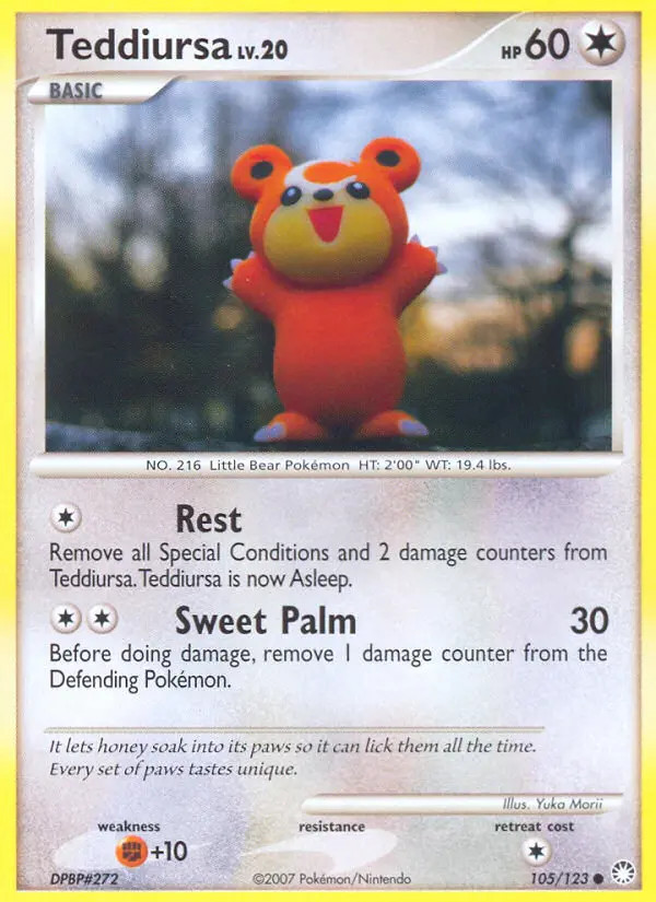 Teddiursa Lv.20 #105