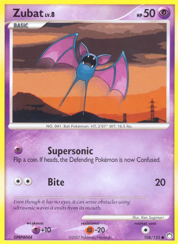Zubat Lv.8 #108