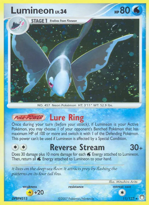 Lumineon Lv.34 #11