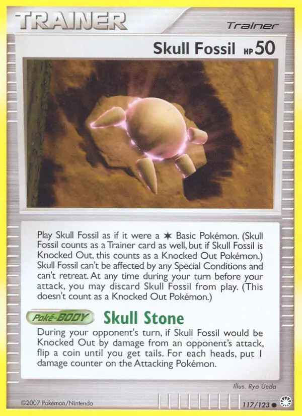 Skull Fossil #117