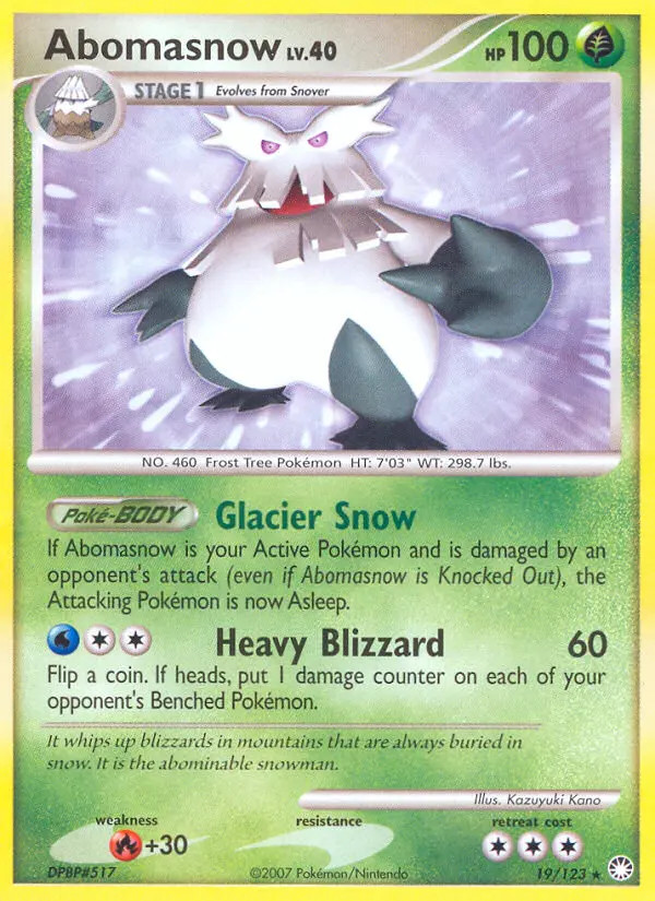 Abomasnow Lv.40 #19