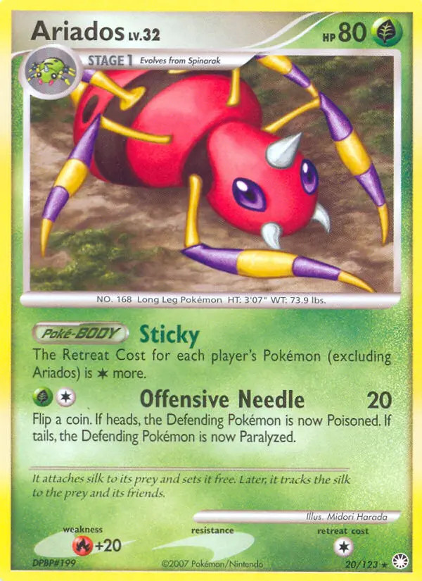 Ariados Lv.32 #20
