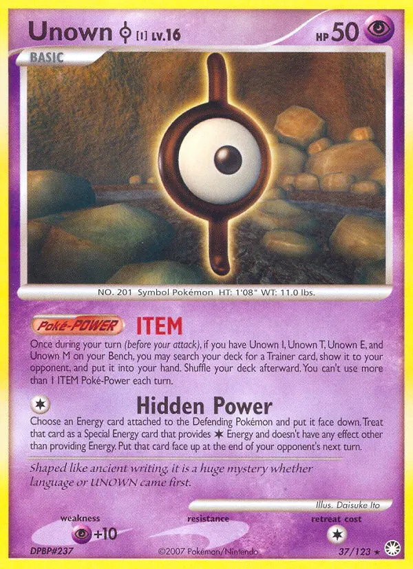 Unown [I] Lv.16 #37