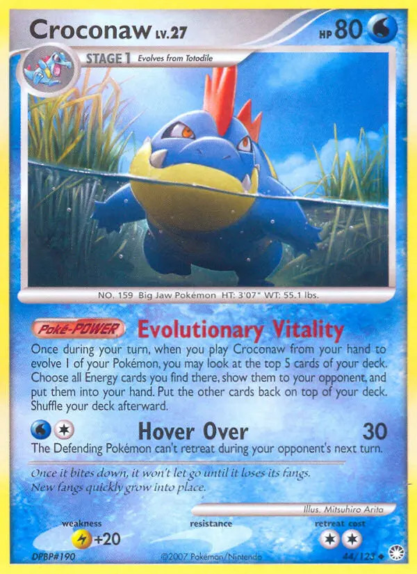 Croconaw Lv.27 #44