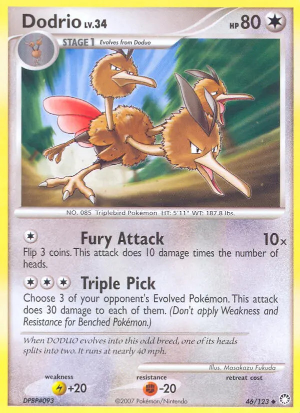 Dodrio Lv.34 #46