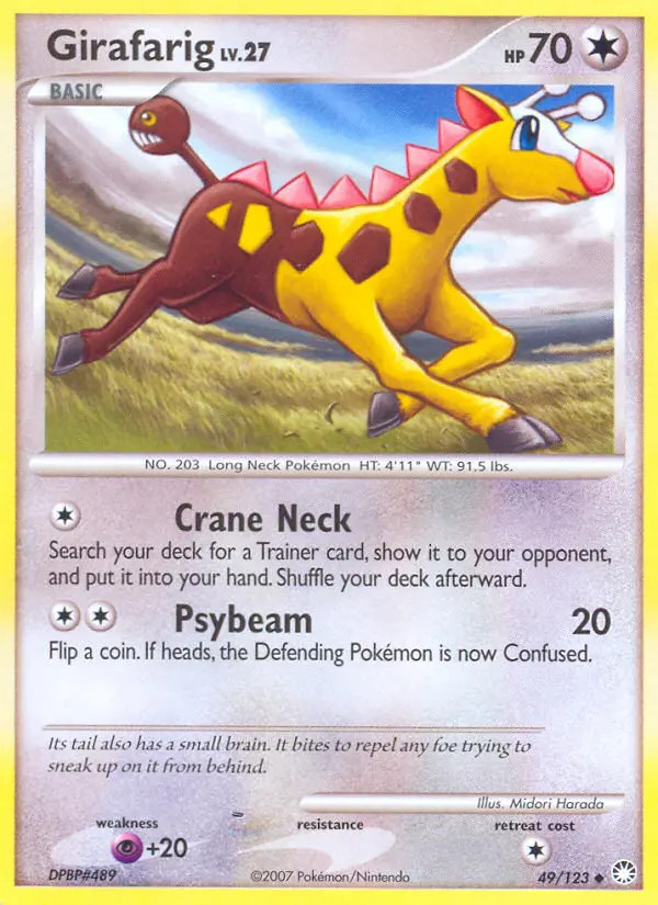 Girafarig Lv.27 #49