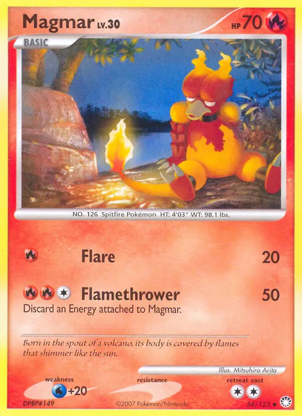 Magmar Lv.30 #54