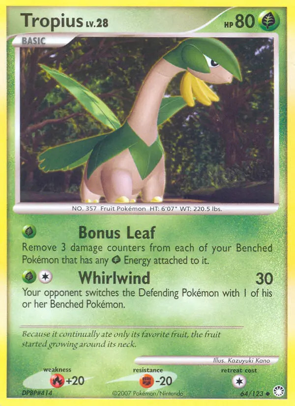 Tropius Lv.28 #64