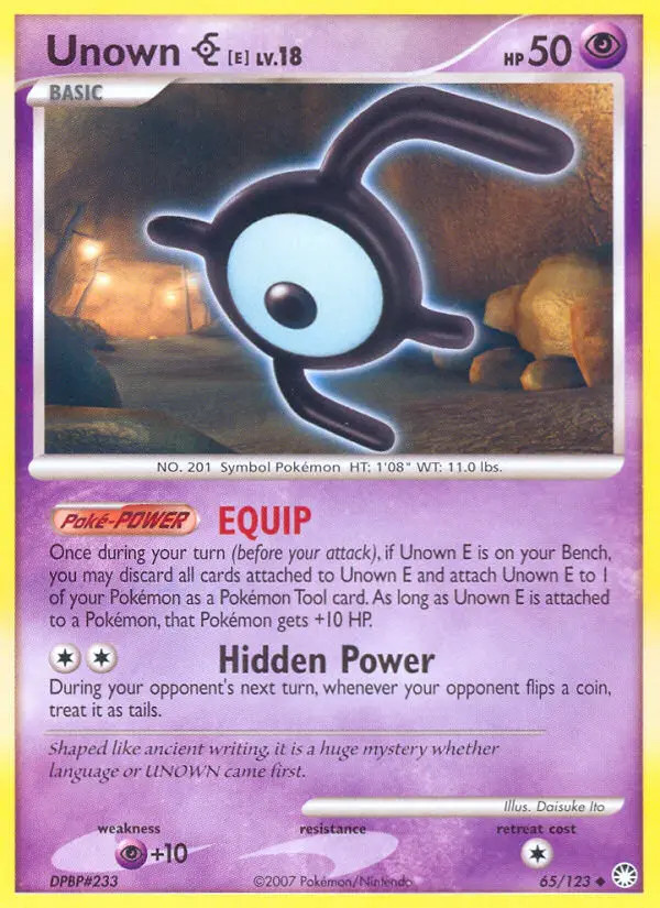 Unown [E] Lv.18 #65