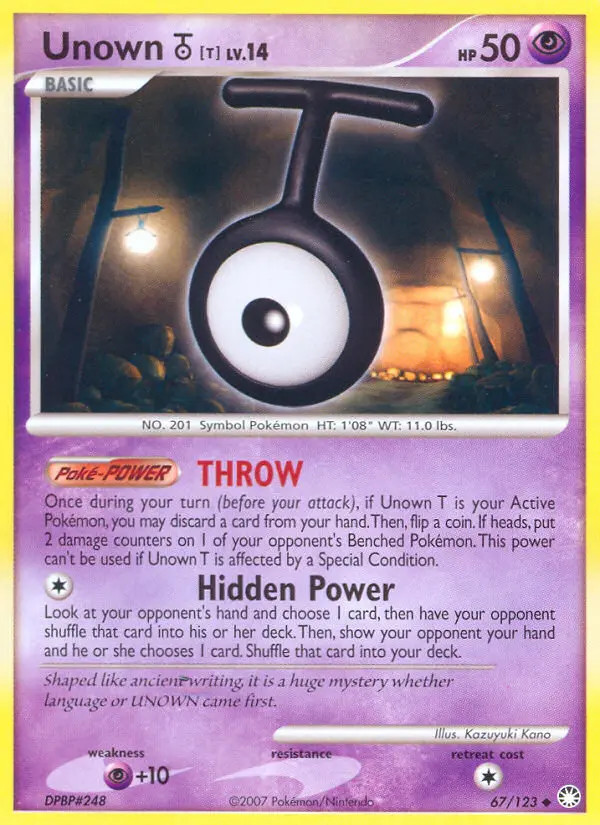 Unown [T] Lv.14 #67