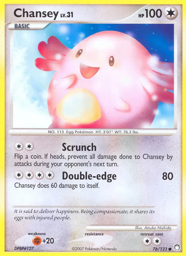 Chansey Lv.31 #76