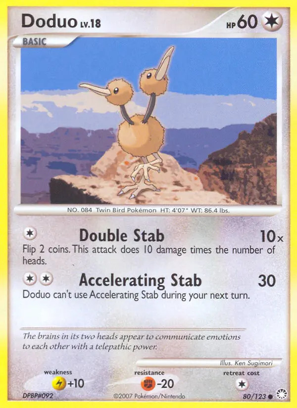 Doduo Lv.18 #80