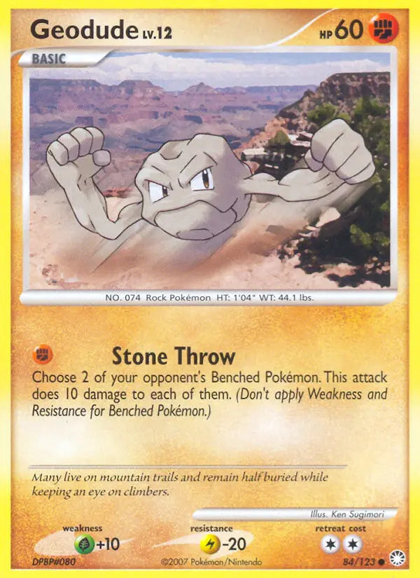Geodude Lv.12 #84