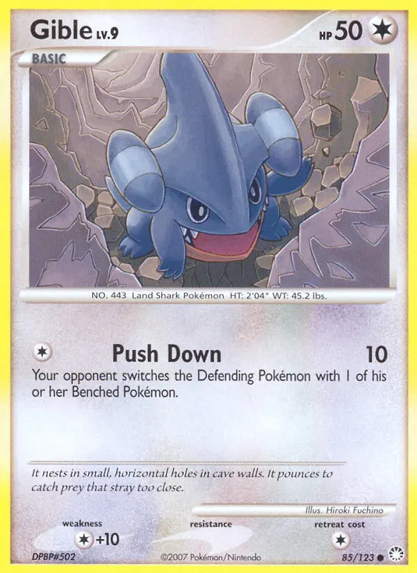 Gible Lv.9 #85