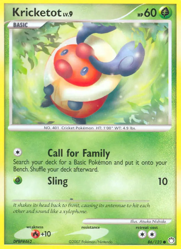 Kricketot Lv.9 #86