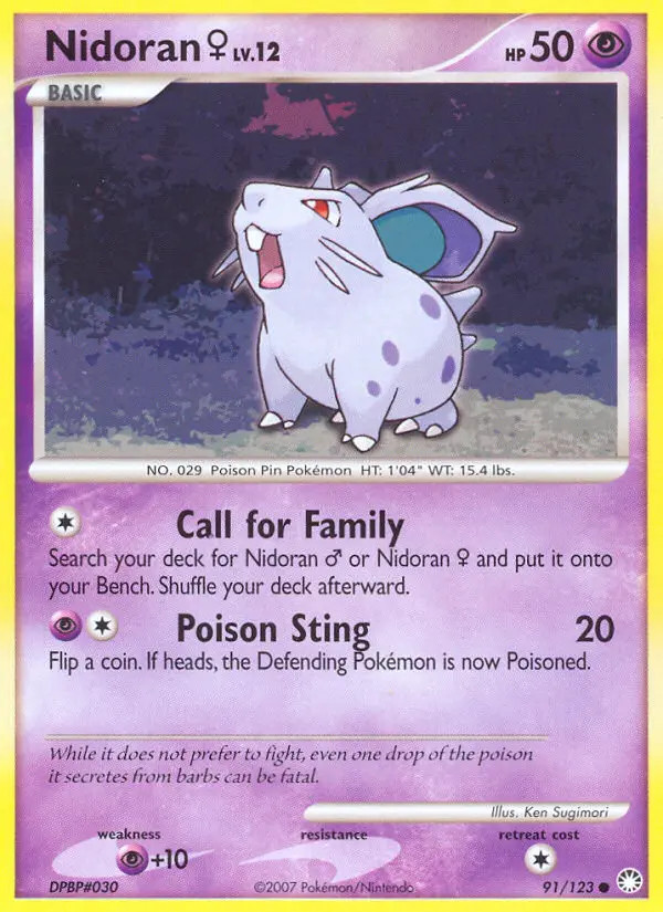 Nidoran [F] Lv.12 #91