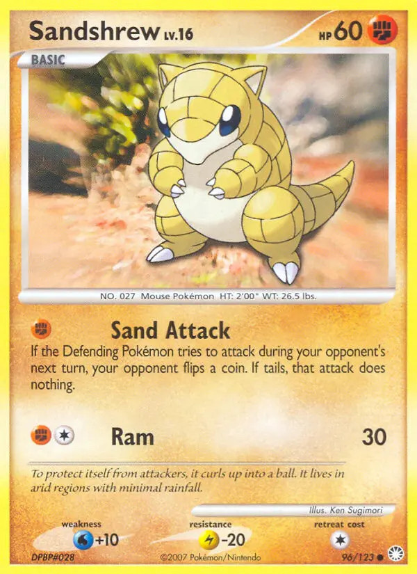 Sandshrew Lv.16 #96