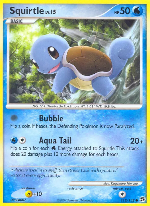 Squirtle Lv.15 #112