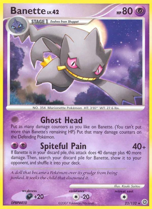 Banette Lv.42 #23