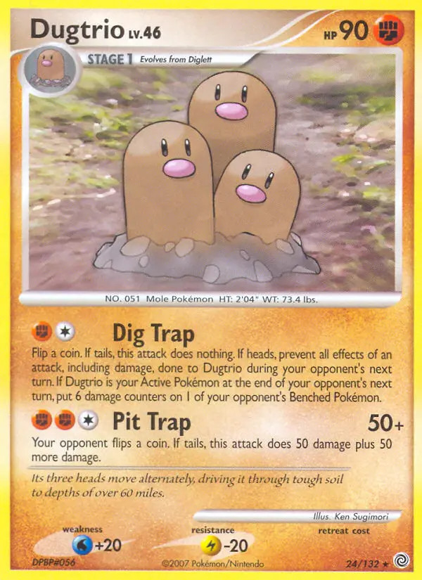 Dugtrio Lv.46 #24
