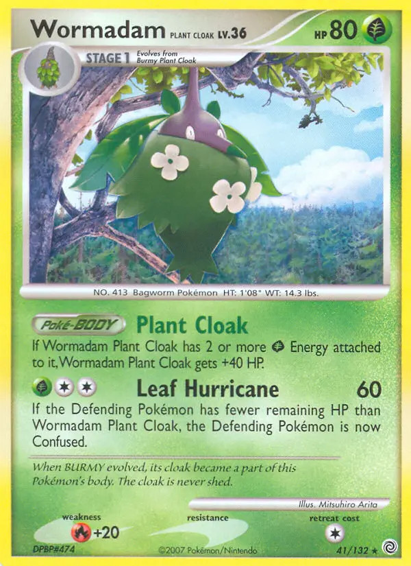 Wormadam Plant Cloak Lv.36 #41