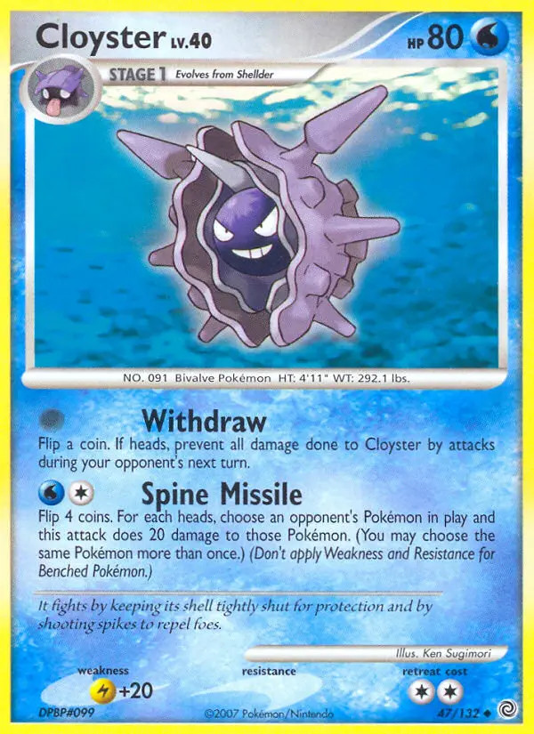 Cloyster Lv.40 #47