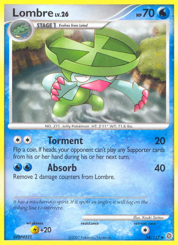 Lombre Lv.26 #54
