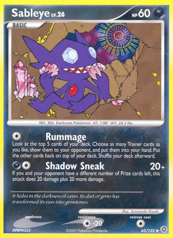 Sableye Lv.26 #63